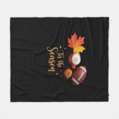 Couverture Polaire Tis The Season Halloween Retro Design (Devant (Horizontal))