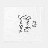 Couverture Polaire Tis The Season - Its Spooky Season (Devant (Horizontal))