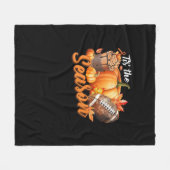 Couverture Polaire Tis The Season Pumpkin Leaf Latte Fall Thanksgivin (Devant (Horizontal))