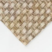 Couverture Polaire Tissu arrière - plan marron textile (Coin)