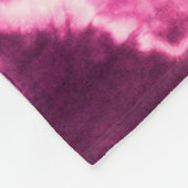 Couverture Polaire Tissu batik de teinture pourpre pour arrière - pla (Coin)