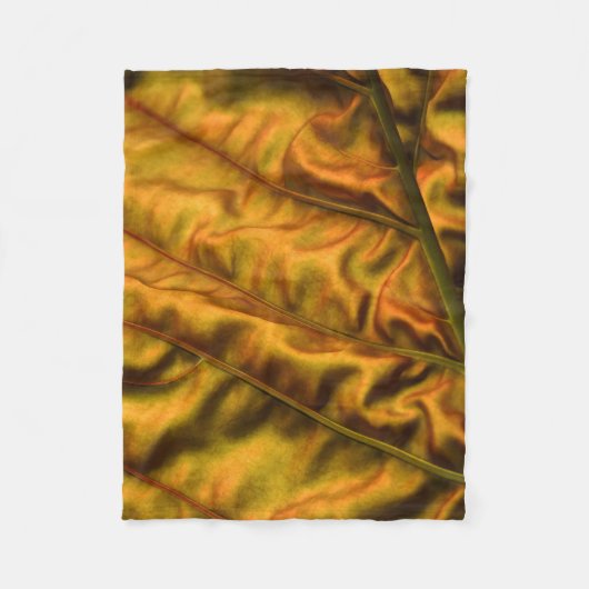 Couverture Polaire Tissu d'or (Devant)