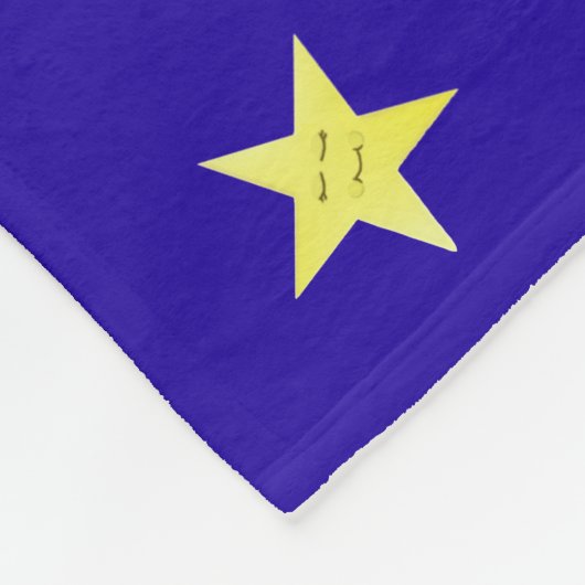 Couverture Polaire Tissu du ciel couché - bleu (Coin)