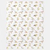 Couverture Polaire Tit birds motif (Devant)