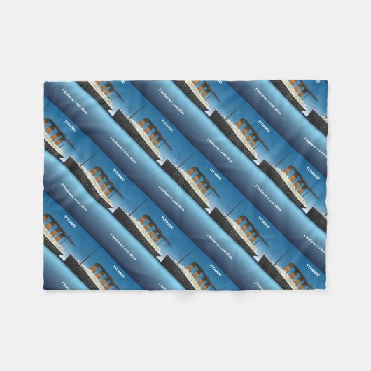 Couverture Polaire titanic dive (Devant (Horizontal))