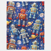 Couverture Polaire Title space robots Galactic voyage super soft plus (Devant)