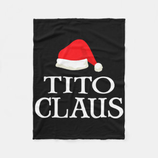 Couverture Polaire Tito Claus Christmas Family Matching Costume For M