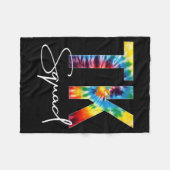 Couverture Polaire Tk Squad Tie Dye Appreciation Day (Devant (Horizontal))