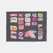 Couverture Polaire To Live For The Hope Of It Music  (Devant (Horizontal))