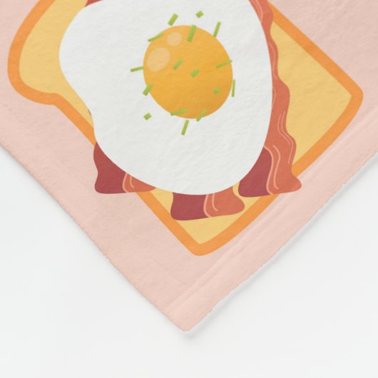 Couverture Polaire Toast Brunch (Coin)