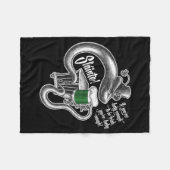 Couverture Polaire Toast Irlandais (Devant (Horizontal))