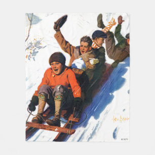 Couverture Polaire Tobagganing