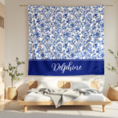 Couverture Polaire Toile Bleue Delphine