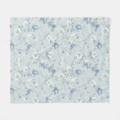 Couverture Polaire Toile De Jouy Pivoines (Devant (Horizontal))