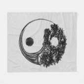 Couverture Polaire Toile de Yin Yang (Devant (Horizontal))