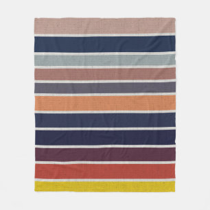 Couverture Polaire Toile Ocean Sunrise Colonnes