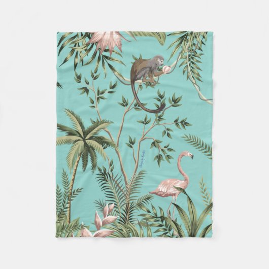 Couverture Polaire Toile Poster de animal française (Devant)