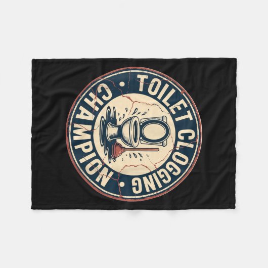 Couverture Polaire Toilet Clogging Chamon  (Devant (Horizontal))