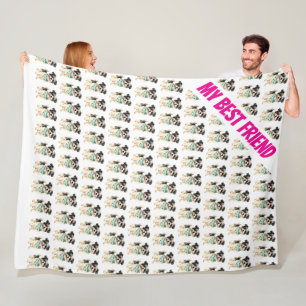 Couverture Polaire Toilettage Chien Collection Luxueuse Personnalisée