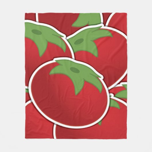 Couverture Polaire Tomate funky (Devant)