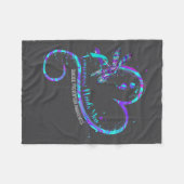 Couverture Polaire Tomorrow Needs You Suicide Prevention Awareness Dr (Devant (Horizontal))