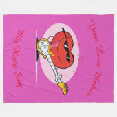 Couverture Polaire Ton Amour Fait Chanter Mon Coeur (Devant (Horizontal))