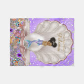 Couverture Polaire Tondez les couvertures, baby shower, bébé, (Devant (Horizontal))