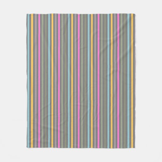 Couverture Polaire Tons modernes dans les tons pastel et gris (Devant)
