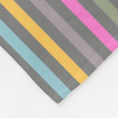 Couverture Polaire Tons modernes dans les tons pastel et gris (Coin)