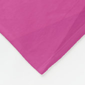 Couverture Polaire Tons roses Blanche polaire polygonale (Coin)