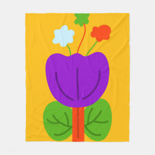 Couverture Polaire Tons vibrants