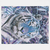 Couverture Polaire Toony Tiger bleu (Devant (Horizontal))