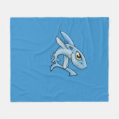 Couverture Polaire Toothy Grin Shark Blanket (Devant (Horizontal))