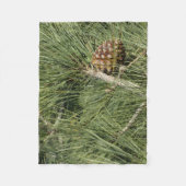 Couverture Polaire Torrey Pine Closeup California Botanical (Devant)