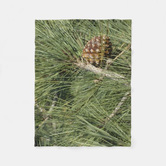 Couverture Polaire Torrey Pine Closeup California Botanical (Devant)