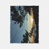 Couverture Polaire Torrey Pine Sunset III Paysage californien (Devant)