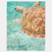 Couverture Polaire Tortue (Devant)