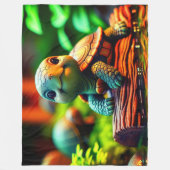 Couverture Polaire Tortue (Devant)