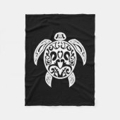 Couverture Polaire Tortue de mer (Devant)
