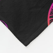 Couverture Polaire Tortue de mer Boho : Motif psychédélique mandala (Coin)