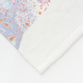 Couverture Polaire Tortue de mer d'aquarelle (Coin)