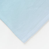 Couverture Polaire Tortues de mer d'argent Bleu Gradient Animal (Coin)