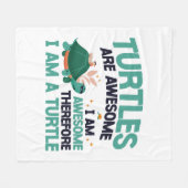 Couverture Polaire Tortues De Mer Sont (Devant (Horizontal))