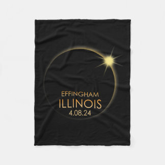 Couverture Polaire Total Éclipse Solaire À Effingham Illinois 2024 To