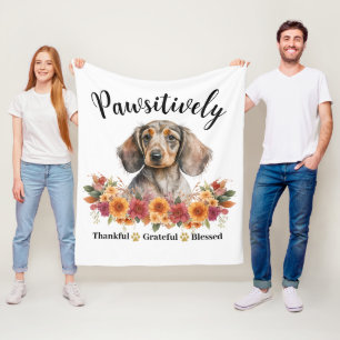 Couverture Polaire Totalement Reconnaissant Ravissante Chien Béni