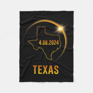 Couverture Polaire Totalité Solaire Eclipse Avril 8 2024 Texas