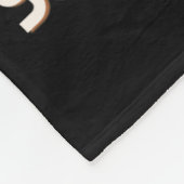 Couverture Polaire Totalité Solaire Eclipse Goldendoodle Avec Eclipse (Coin)