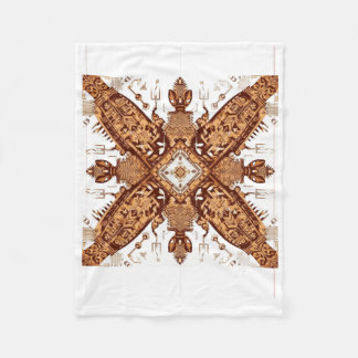 Couverture Polaire Totem Techno Symétrique