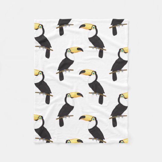 Couverture Polaire Toucans (Devant)