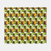 Couverture Polaire Toucans colorés (Devant (Horizontal))